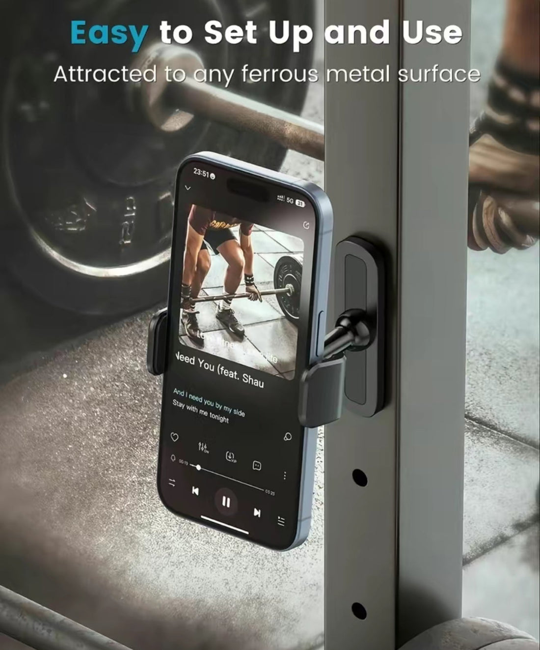🧲 MagBolt™ – Magnetic Phone Mount for Creators