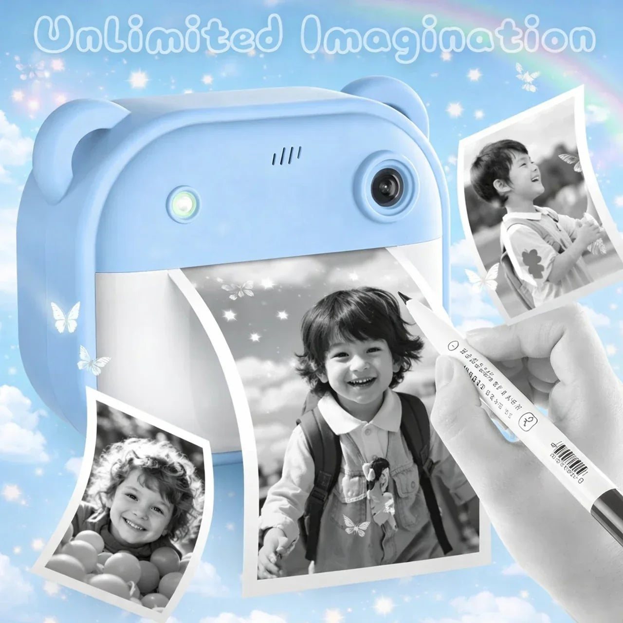 Discount Mart Kids Instant Camera Printer