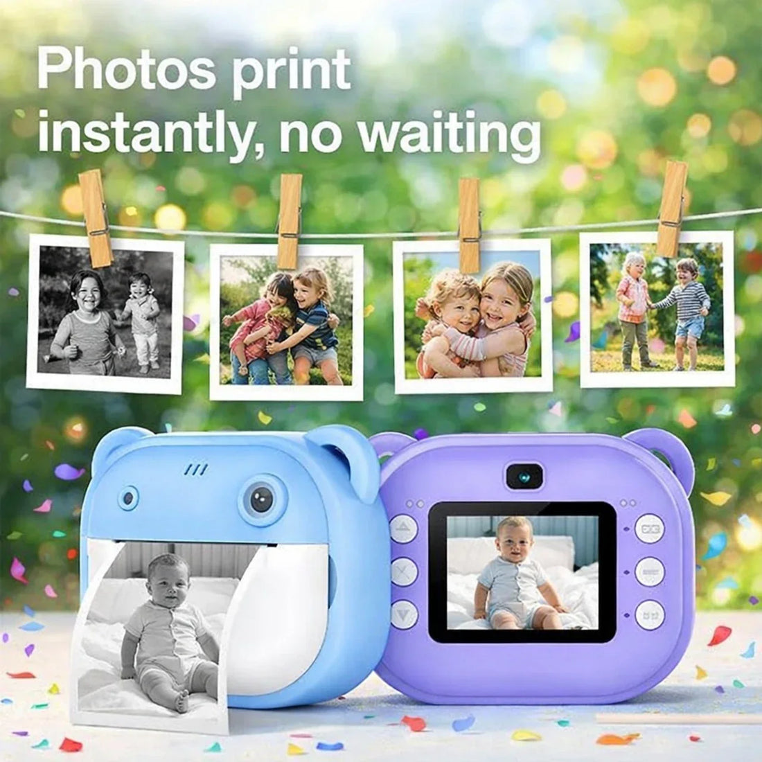 Discount Mart Kids Instant Camera Printer