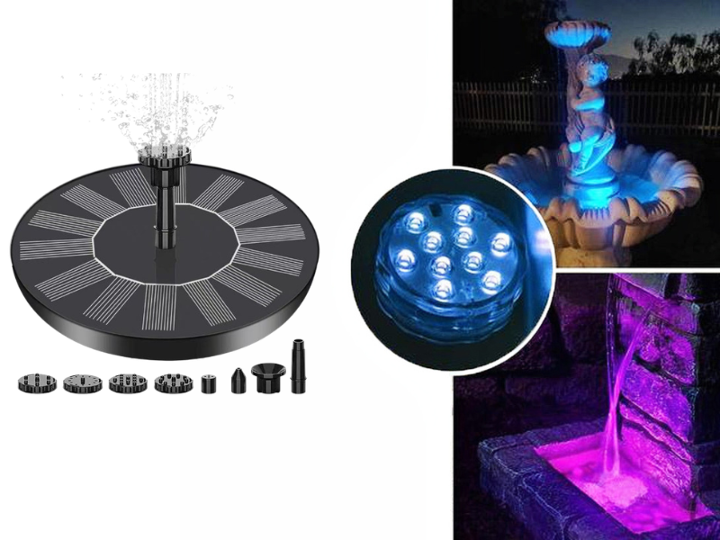 🌞New arrival 70% OFF!⛲Compact Solar Bird Fountain Pump – Keep Your Garden Alive!🏖️