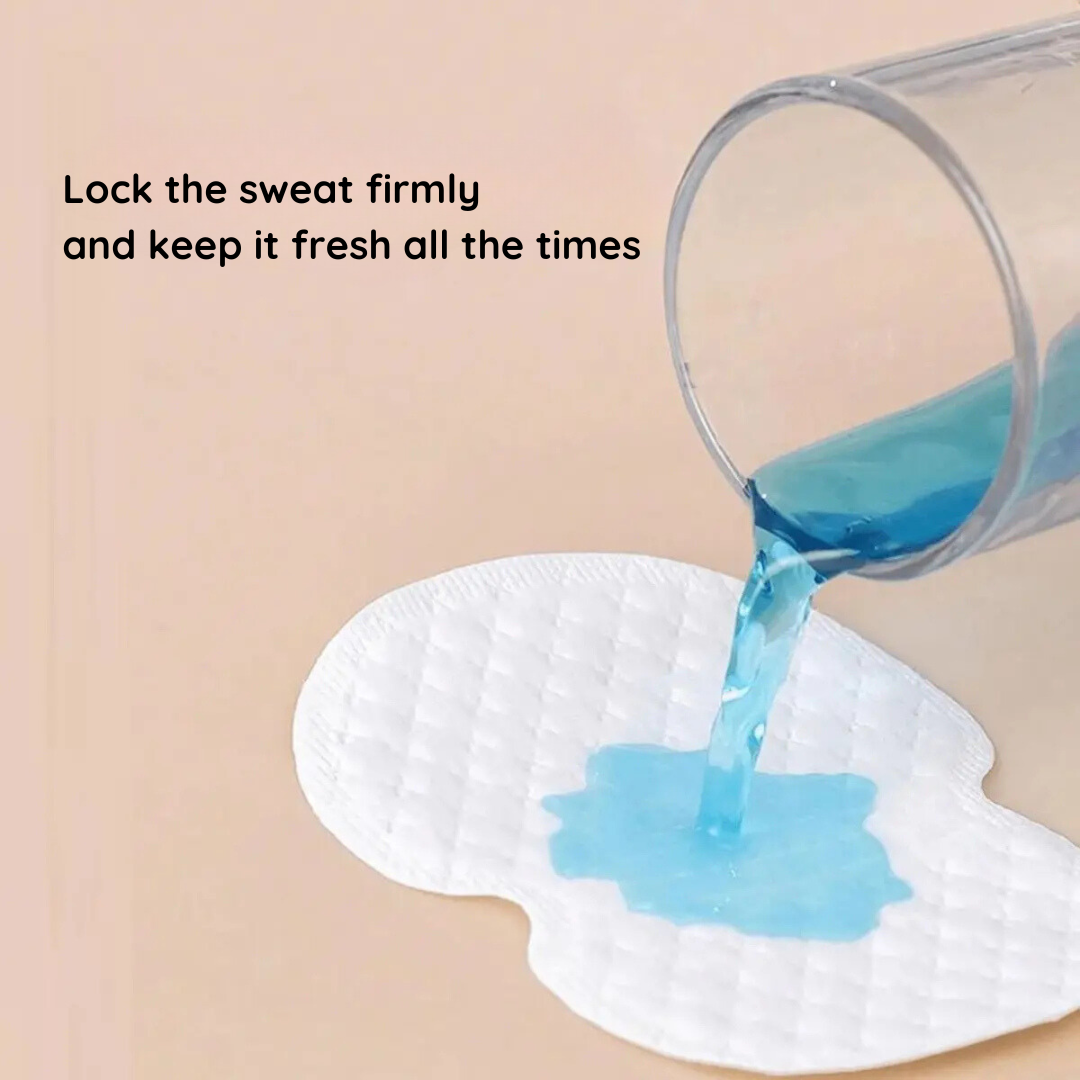 StayDry™ Disposable Underarm Sweat Pads – Super Absorbent Cotton (10 Pieces) | Buy 1 Get 1 FREE