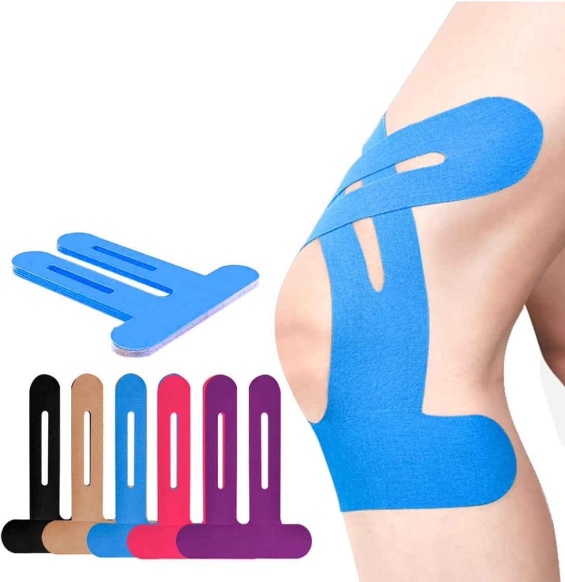 10pcs Precut Kinesiology Tape For Knees – Buy 1 Get 1 Free