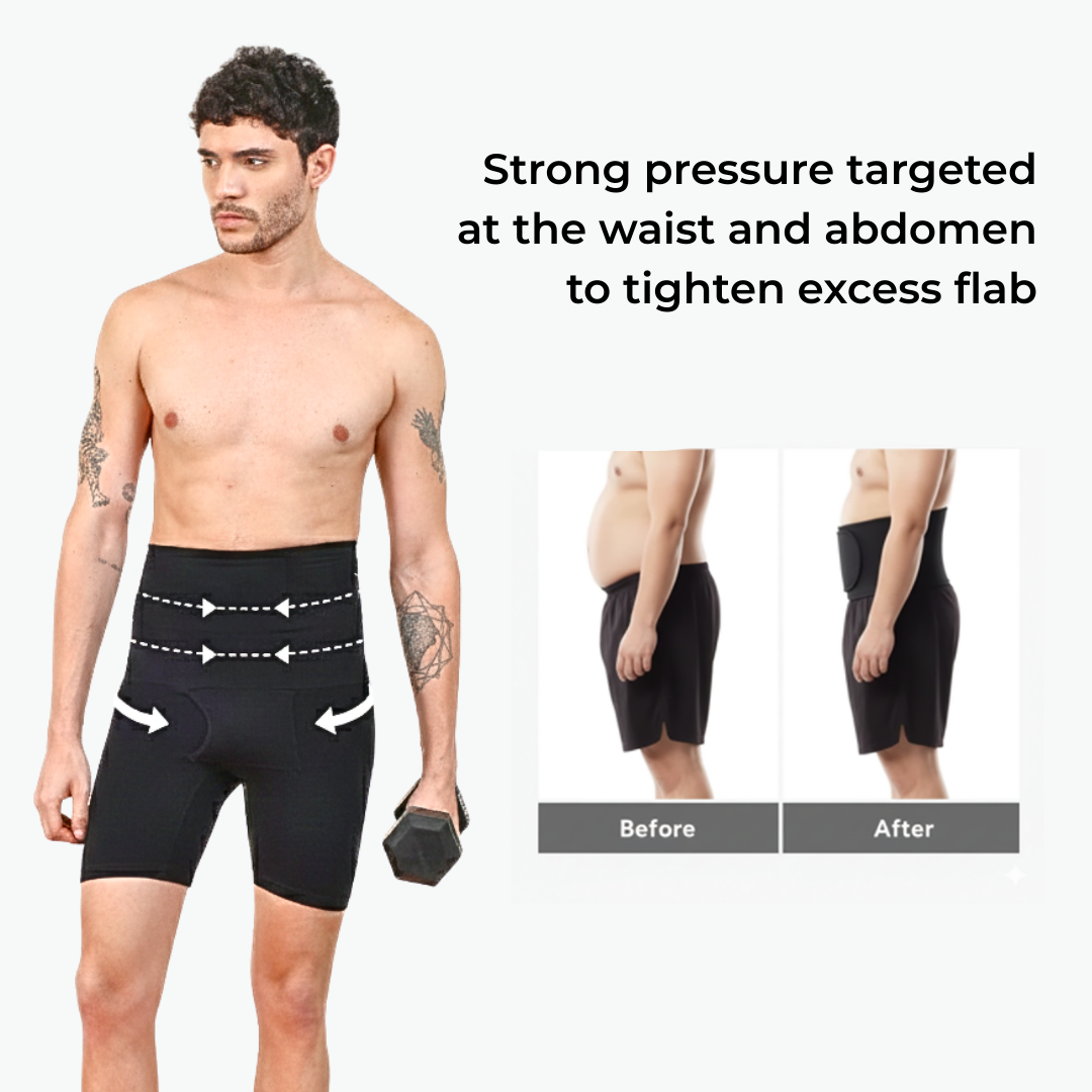 🔥 Shapermen High-Compression Shorts | Buy 1 Get 1 FREE