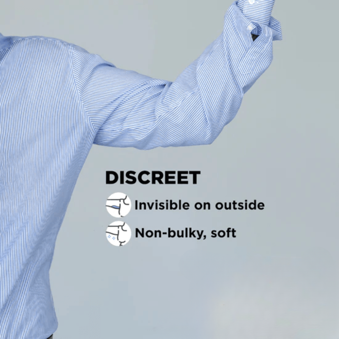 StayDry™ Disposable Underarm Sweat Pads – Super Absorbent Cotton (10 Pieces) | Buy 1 Get 1 FREE