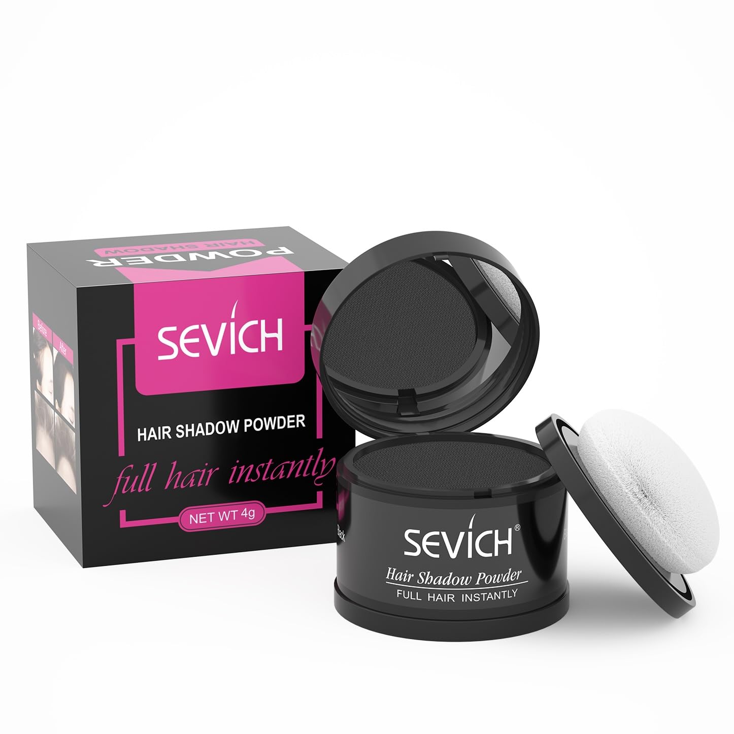 Hairline Powder,Instantly Conceals Hair Loss