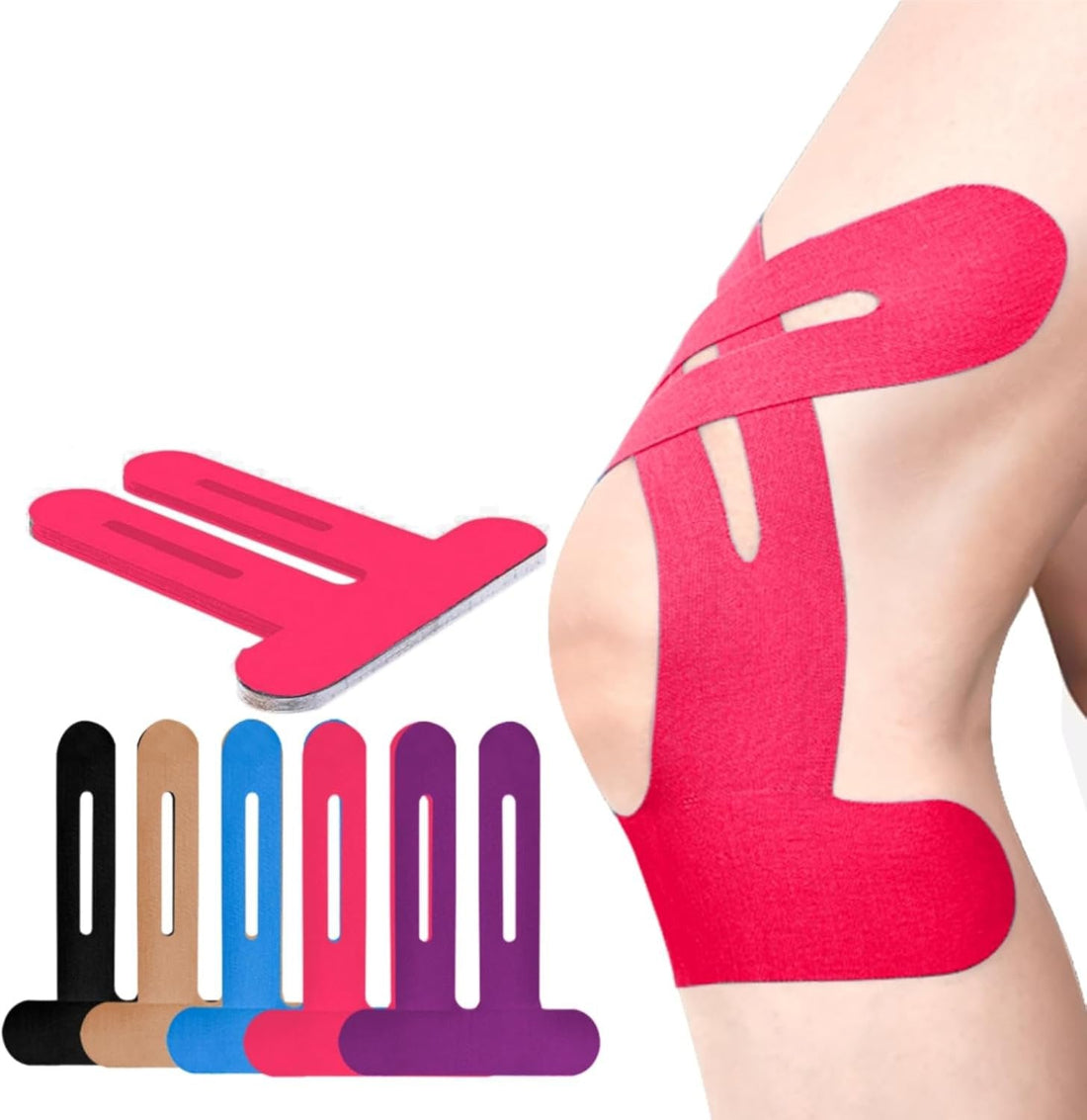 10pcs Precut Kinesiology Tape For Knees – Buy 1 Get 1 Free