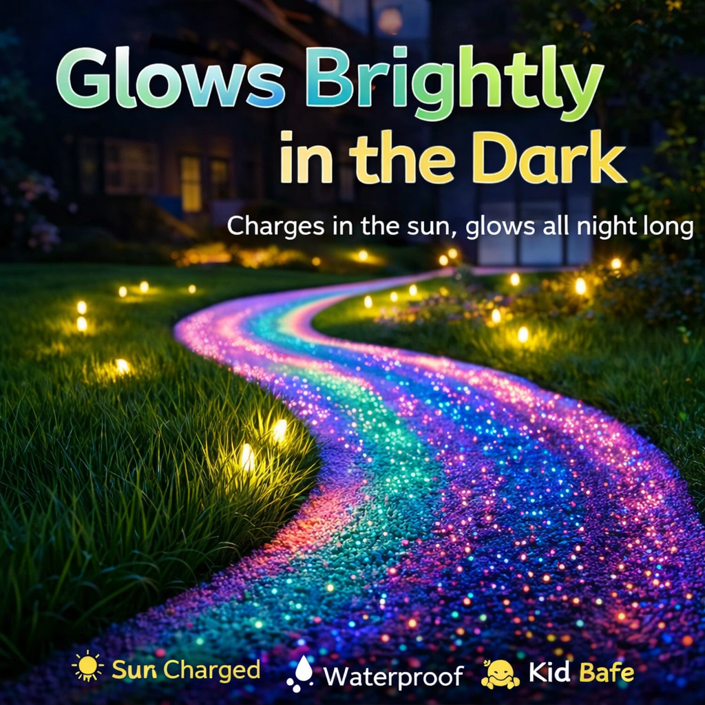 Glow-in-the-Dark Garden & Décor Pebbles | BUY 1 GET 1 FREE