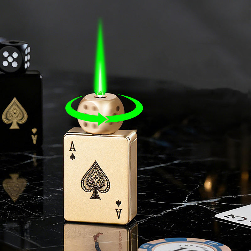 FlameX Pro – Green Fire Windproof Lighter