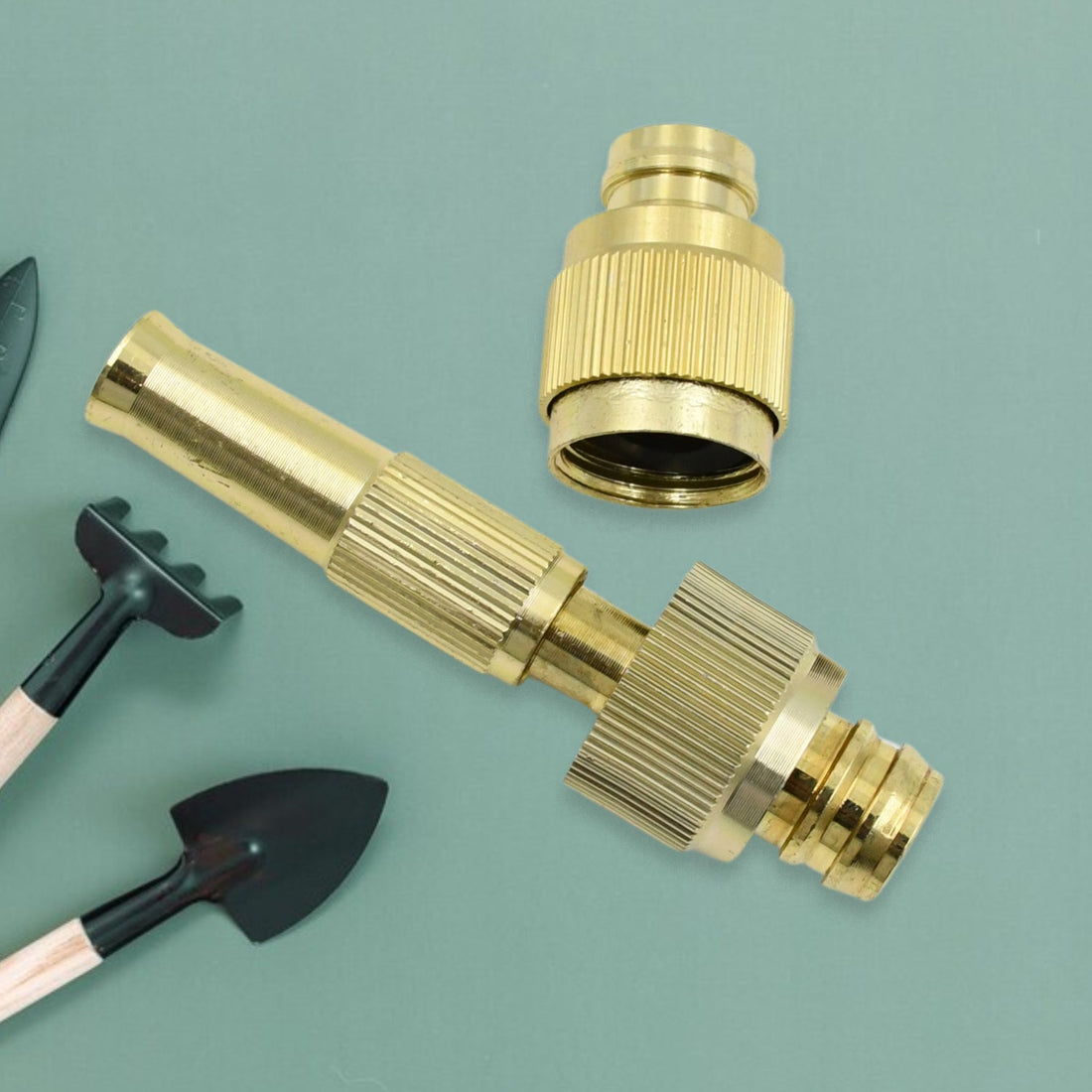 🔥 Premium Brass Spray Nozzle | Adjustable Jet for Car & Garden | Buy 1 Get 1 Free
