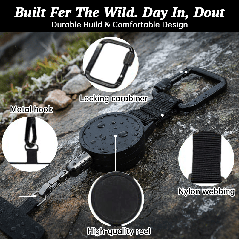 📱🔒 PhoneGuard Pro – Outdoor Anti-Theft Retractable Phone Lanyard