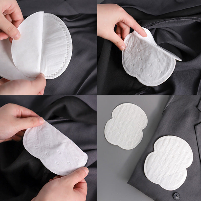 StayDry™ Disposable Underarm Sweat Pads – Super Absorbent Cotton (10 Pieces) | Buy 1 Get 1 FREE