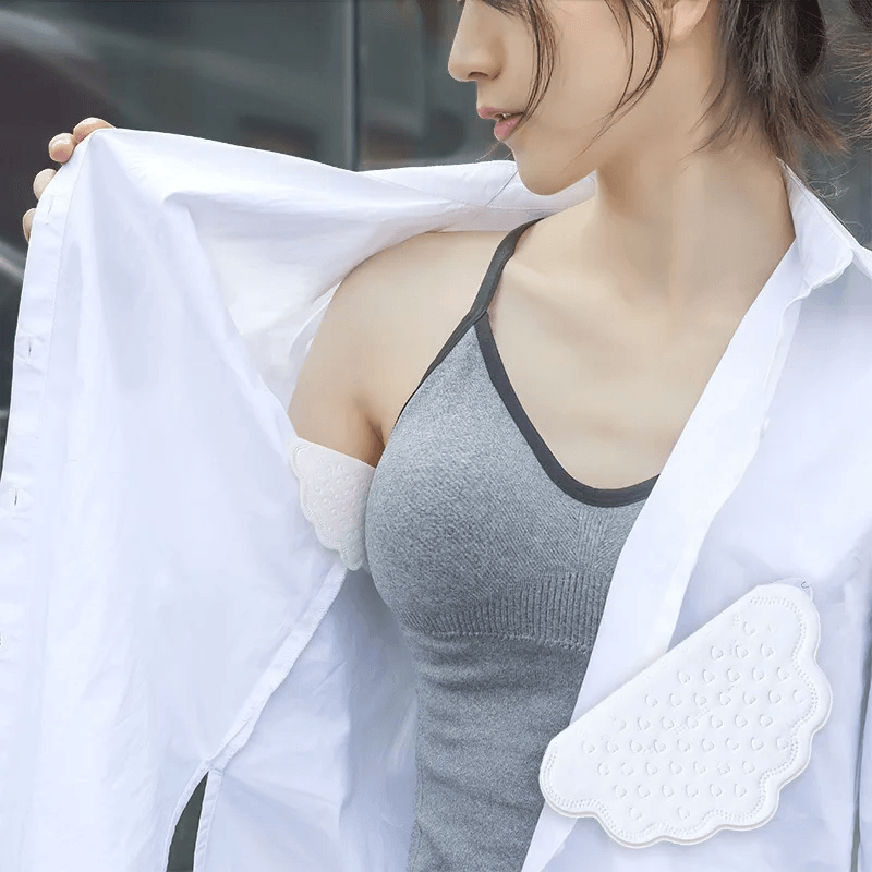 StayDry™ Disposable Underarm Sweat Pads – Super Absorbent Cotton (10 Pieces) | Buy 1 Get 1 FREE