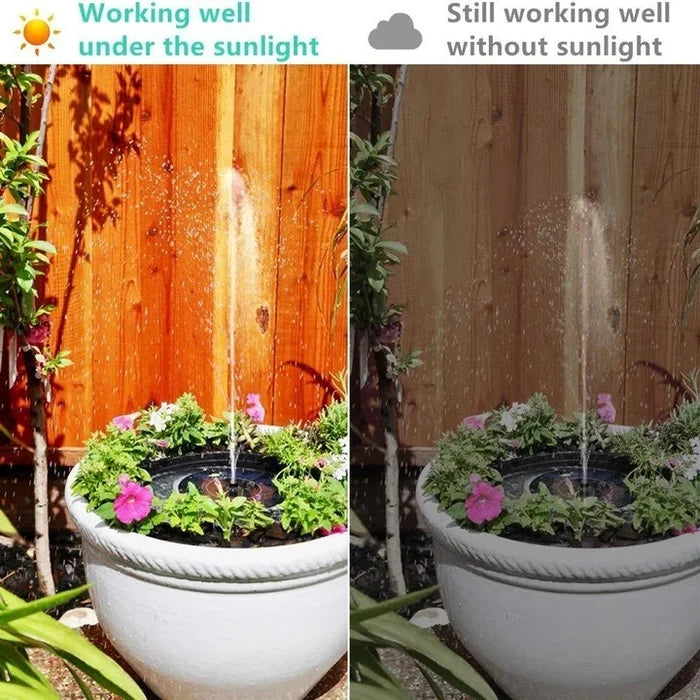 🌞New arrival 70% OFF!⛲Compact Solar Bird Fountain Pump – Keep Your Garden Alive!🏖️