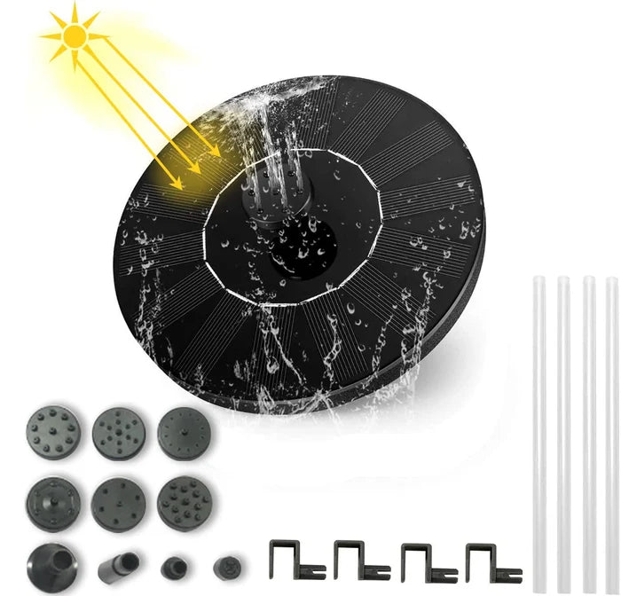 🌞New arrival 70% OFF!⛲Compact Solar Bird Fountain Pump – Keep Your Garden Alive!🏖️
